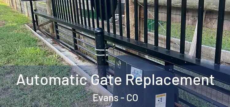  Automatic Gate Replacement Evans - CO