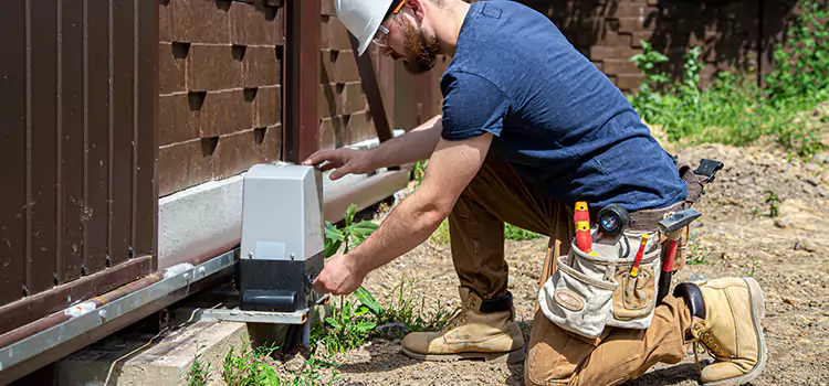 Electric Driveway Gate Installation Evans